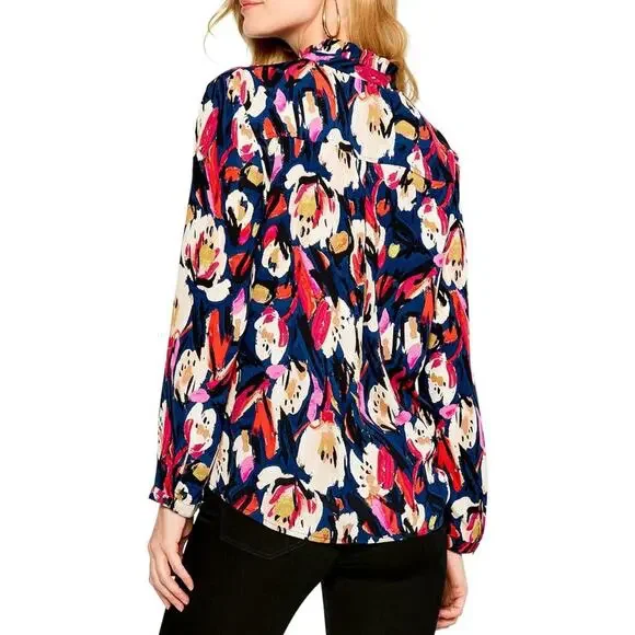 NIC+ZOE Zappy Blooms Shirt - Picture 2 of 8